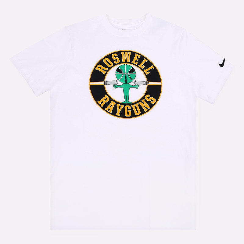 мужская белая футболка Nike Rayguns Basketball T-Shirt DB5948-100 - цена, описание, фото 1